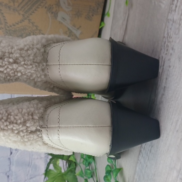 Free People Pitchfork Point Shearling Boot In Arctic Fox~NIB - Picture 7 of 12